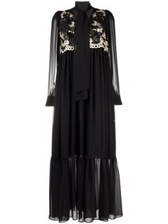 Antonio Marras платье с цветочной вышивкой