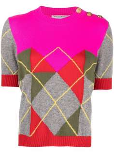 Philosophy Di Lorenzo Serafini топ с узором аргайл