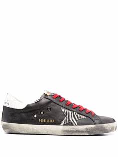 Golden Goose кеды Superstar на шнуровке