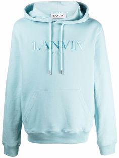LANVIN худи с вышитым логотипом