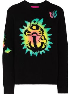 The Elder Statesman джемпер Paint Shroom Garden