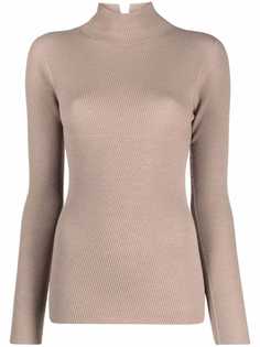 Giorgio Armani трикотажный топ в рубчик