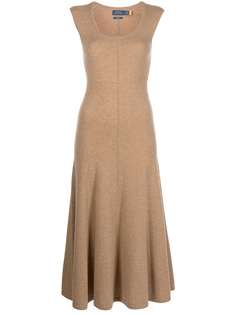 Polo Ralph Lauren кашемировое платье с U-образным вырезом
