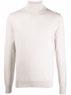 Ermenegildo Zegna кашемировый джемпер с высоким воротником