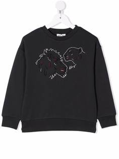 Kenzo Kids толстовка с вышивкой