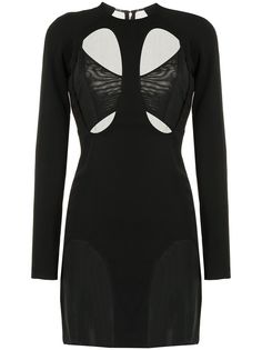Dion Lee платье Powermesh Lung