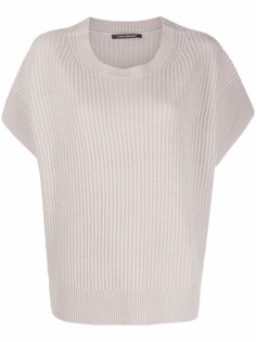 Luisa Cerano short-sleeve knitted top