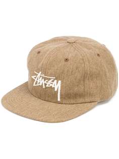 Stussy Beach embroidered-logo canvas cap