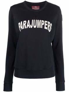 Parajumpers logo-print long-sleeve top