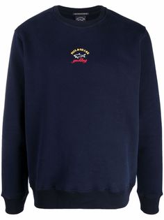 Paul & Shark logo print sweatshirt