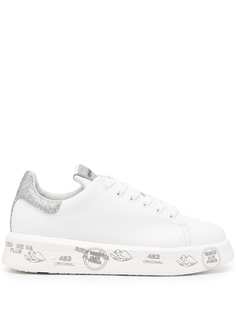 Premiata low-top lace-up trainers