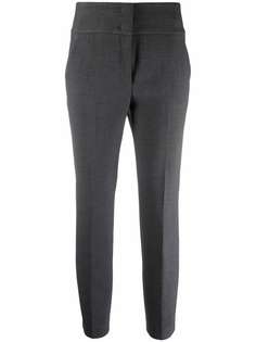 Peserico pressed-erase slim-cut tailored trousers
