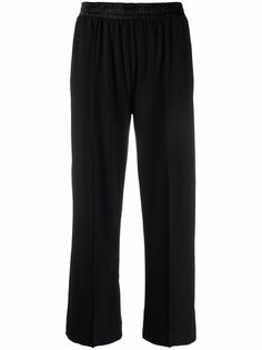 Atm Anthony Thomas Melillo pressed-crease elasticated-waist trousers