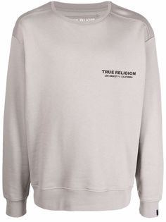 True Religion logo-print sweatshirt