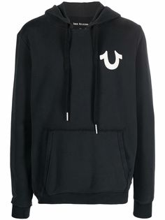 True Religion logo-print hoodie