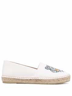Kenzo embroidered tiger-motif espadrilles