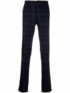 ETRO клетчатые брюки строгого кроя
