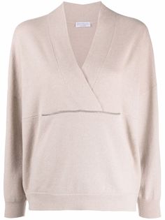 Brunello Cucinelli декорированный джемпер