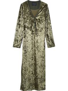 Marc Jacobs бархатное платье хенли