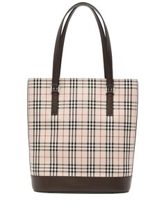 Burberry Pre-Owned сумка-шопер в клетку House Check