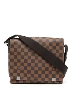 Louis Vuitton сумка через плечо Damier Ebène District PM 2019-го года