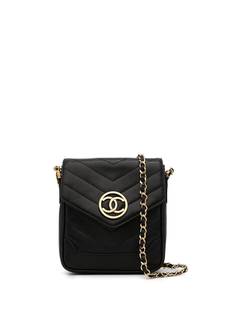 Chanel Pre-Owned сумка через плечо CC V-Stitch 1992-го года