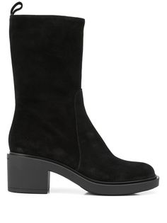 Gianvito Rossi ботильоны Exton на блочном каблуке