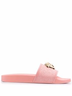Versace шлепанцы с декором Medusa
