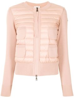 Moncler кардиган-пальто на молнии
