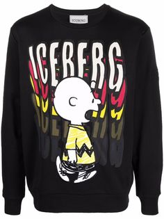 Iceberg толстовка с принтом Peanuts