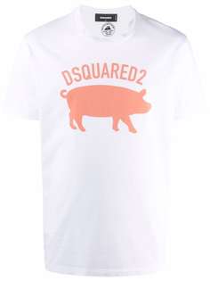 Dsquared2 футболка с графичным принтом