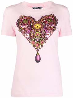 Versace Jeans Couture футболка с принтом