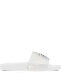 Giuseppe Zanotti шлепанцы Brett с логотипом