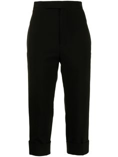 Yohji Yamamoto укороченные брюки