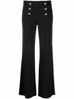 Lauren Ralph Lauren широкие брюки с тиснеными пуговицами