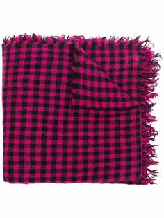 Faliero Sarti check-print scarf