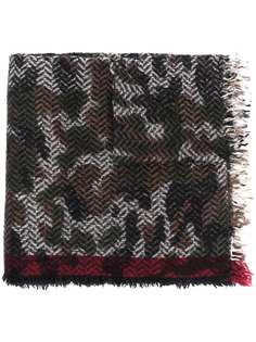 Faliero Sarti camouflage-print scarf