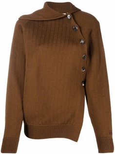 Kenzo asymmetric kniitted jumper