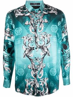 Philipp Plein рубашка с принтом