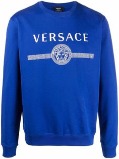 Versace толстовка с логотипом