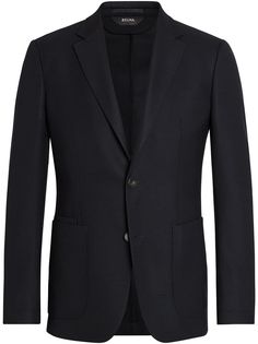 Z Zegna однобортный пиджак