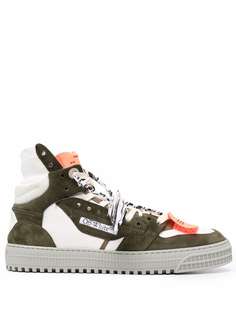 Off-White высокие кеды Court 3.0