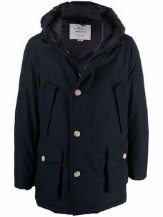 Woolrich пуховик с капюшоном