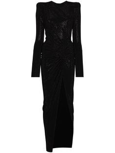 Alexandre Vauthier платье с блестками