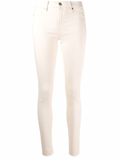 7 For All Mankind джинсы скинни средней посадки