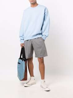 Pt01 drawstring-waist shorts