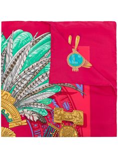 Hermès платок Mexique 1990-х годов