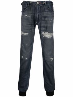 Philipp Plein джоггеры из денима