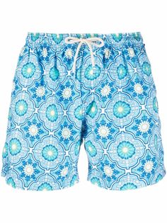PENINSULA SWIMWEAR плавки-шорты с принтом Anacapri Mediterranean