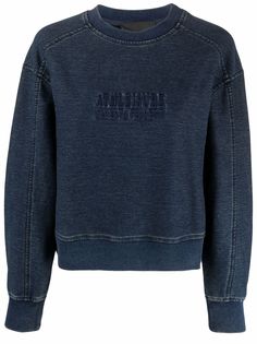 Alberta Ferretti джемпер с вышитым логотипом